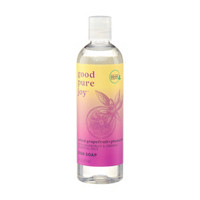 Good Pure Joy Plant-Derived Salted Grapefruit + Plumeria Dish Soap, 16 oz