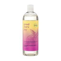 Good Pure Joy Plant-Derived Salted Grapefruit + Plumeria Foaming Hand Soap, 32 oz Refill