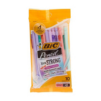 BIC Xtra-Strong Mechanical Pastel Pencils, Pack of 10