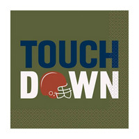 'Touchdown' Football Luncheon Napkins, 16ct, 6.5 in
