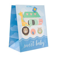 Sweet Baby Animal Arc Gift Bag, Large