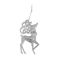 Hanging Deer with Muffler Ornament