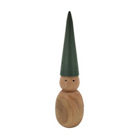 Wooden Christmas Gnome Décor, 12 in
