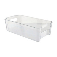 Fridge Bin, Clear, Medium