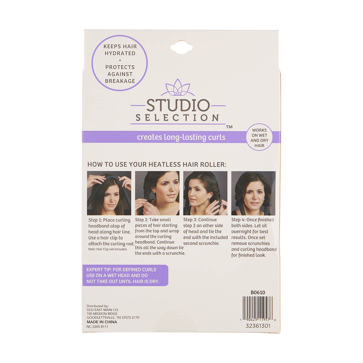Studio Selection Heatless Hair Roller, 3 Pieces