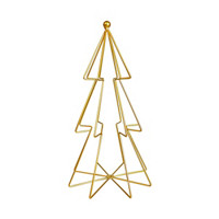 Metal Wired Christmas Tree Décor, Small