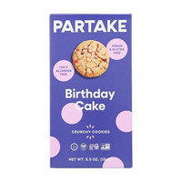 Partake Cookies, Birthday Cake