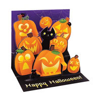 Halloween Pumpkins Pop-up Cards