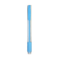 Pentel® ClicEraser® COLORS Retractable Eraser with Grip, Sky Blue Barrel