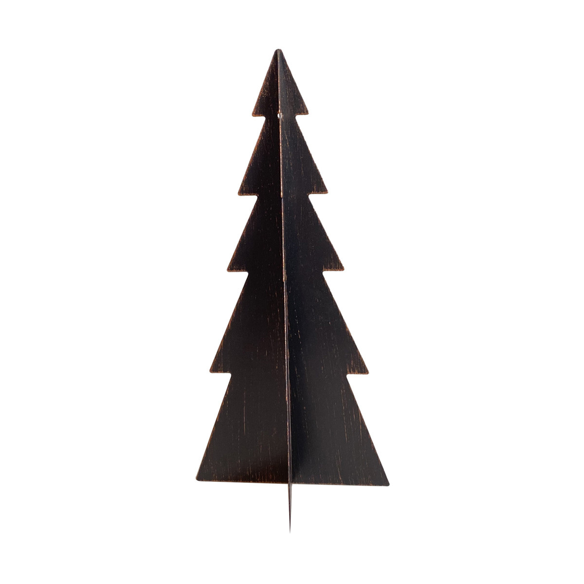 Metal 3D Black Christmas Tree Décor, Large