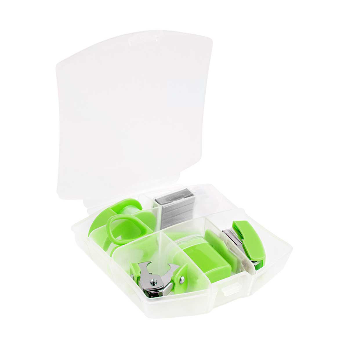 Ryder & Co. Green Office Desk Accessory Kit, 7 Pieces
