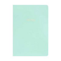Ryder & Co. Green PU Notebook, 192 Pages