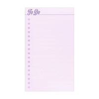 Ryder & Co. Purple Mini List Pad, 50 Sheets