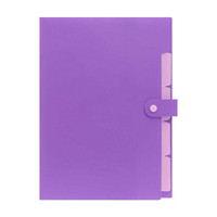 Ryder & Co. Plastic Folder, Purple