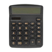 Ryder & Co. Electronic Calculator, Black