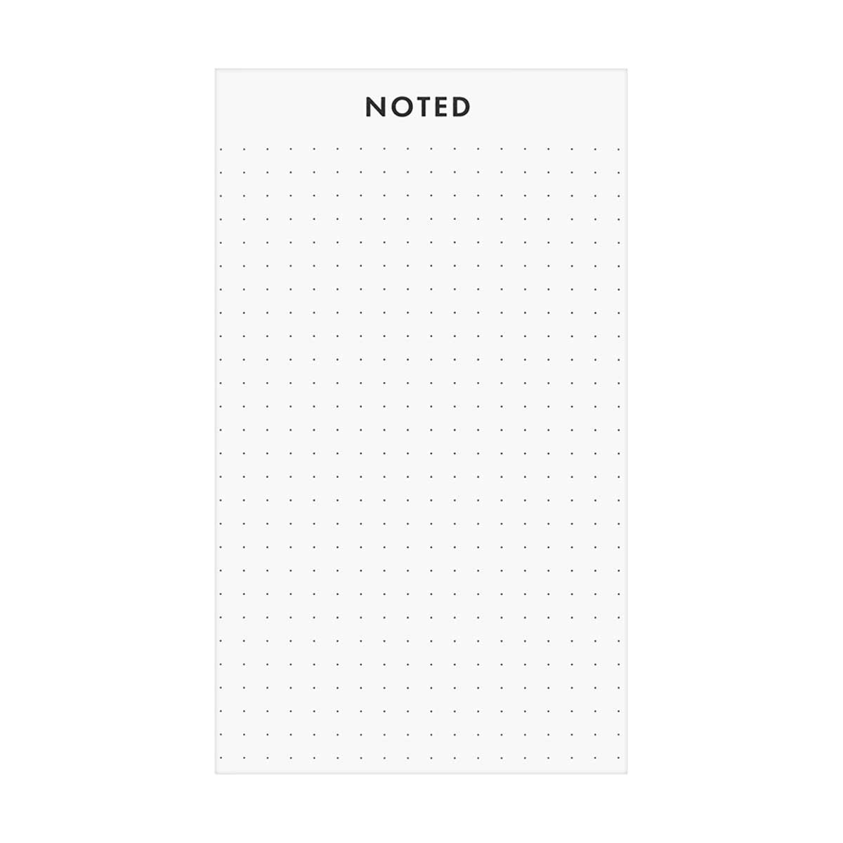 Ryder & Co. White Mini List Pad, 50 Sheets