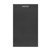 Ryder & Co. Black Mini List Pad, 50 Sheets