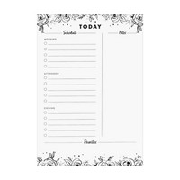 Ryder & Co. White Large Daily List Pad, 60 Sheets