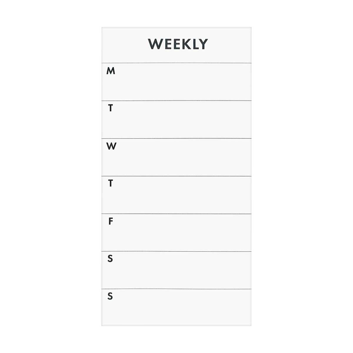 Ryder & Co. Weekly List Pad