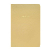 Ryder & Co. Gold PU Notebook, 192 Pages