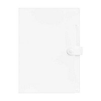 Ryder & Co. Plastic Folder, White