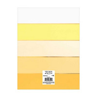 Ryder & Co. Yellow Tonal Striped Pocket Padfolio