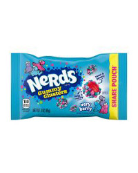 Nerds Very Berry Gummy Clusters Candy, 3 oz