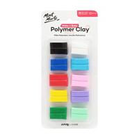Mont Marte Make N Bake Polymer Clay, 10 Pieces