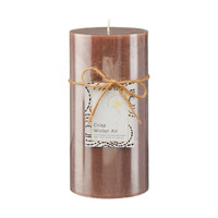 Pillar Candle, 3 in x 6 in, Crisp Winter Air
