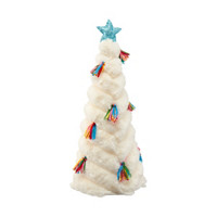 Decorative Plush Cone Christmas Tree