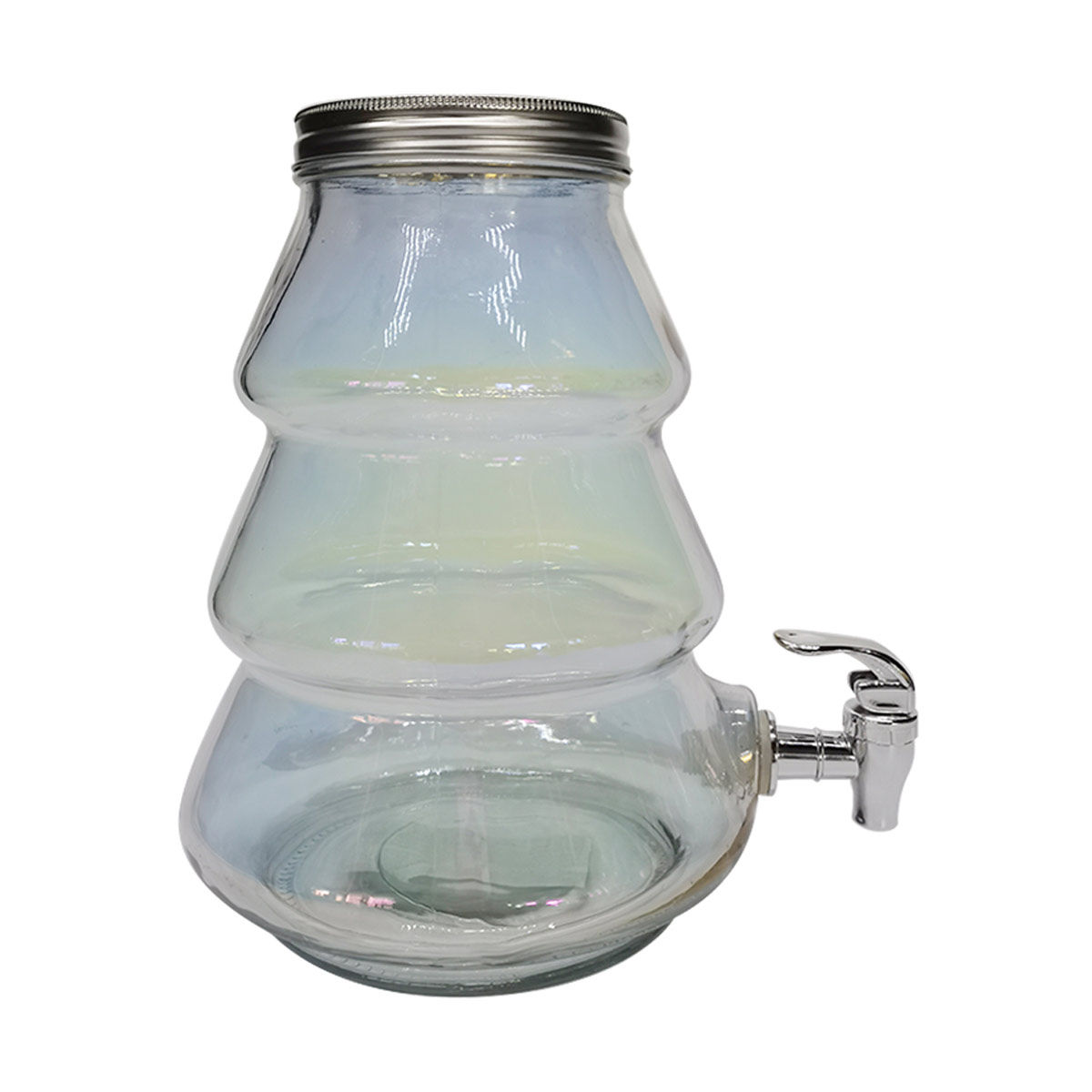 Glass TreeShaped Beverage Dispenser