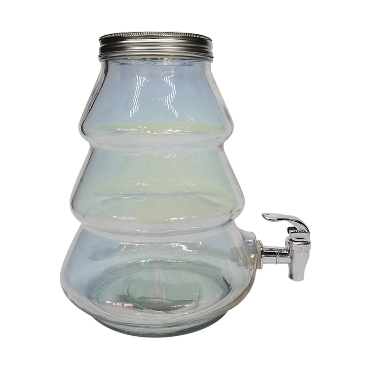 Glass TreeShaped Beverage Dispenser