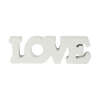 Make Shoppe 'Love' Wooden Letters Sign, White