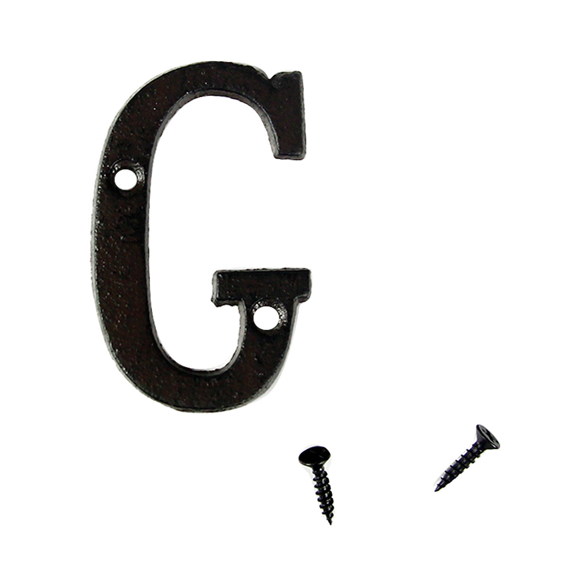 Make Shoppe Cast Iron Alphabet G, Black