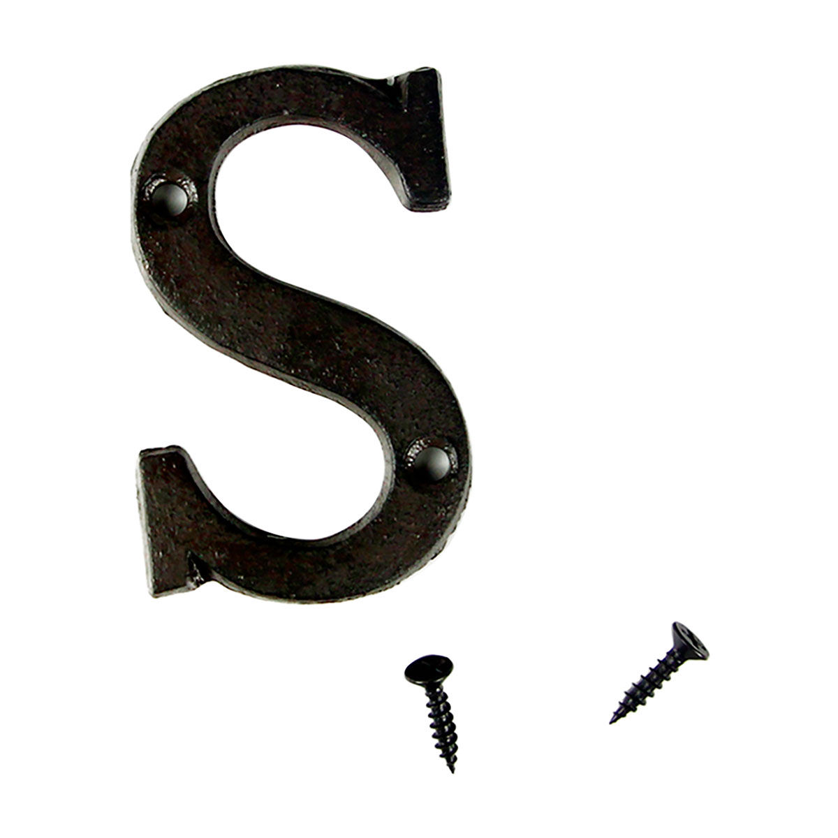 Make Shoppe Cast Iron Alphabet S, Black | Hamilton Place