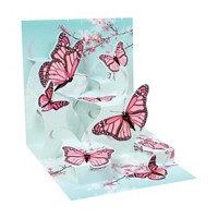 Butterfly Pop Up Greeting Card
