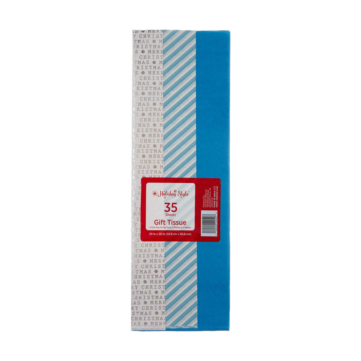 Premium Tissue Paper, Assorted Blues