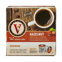 Victor Allen's 100% Arabica Coffee KCup, Hazelnut, 14 ct