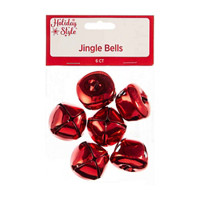 Holiday Style Jingle Bells, 6 Pack