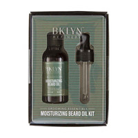 BKLYN Refinery Vetiver & Sage Moisturizing Beard Oil Kit, 1.01 fl.oz.