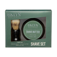 BKLYN Refinery Vetiver & Sage Grooming Essential Shave Set, 5.4 fl.oz.