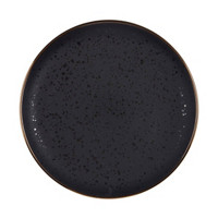 Black Rain Dinner Plate