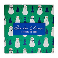 Christmas Snowman and 'Santa Clause is Coming to