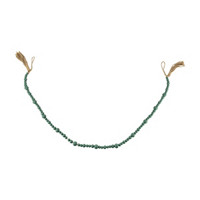 Decorative Beaded Garland, Green