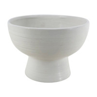 Ceramic Bowl, White