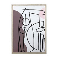 Wood Abstract Art Wall Décor