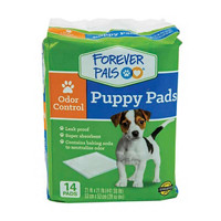 Forever Pals Odor Control Puppy Pads, 14 ct