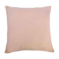 Decorative Square Pillow, Beige, 18 in x 18