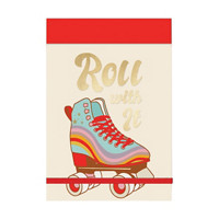 'Roll With It' Covered Notepad