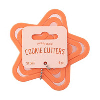 Sweetshop Star Cookie Cutter, Pack of 4